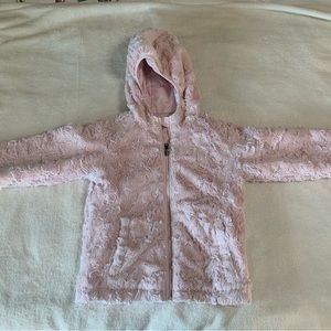 Darling pink reversible North Face jacket